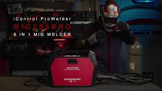 Arccaptain New Arrival  MIG205 Pro Multi Process MIG Welder [upl. by Ettolrahc]