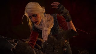 Hardest Fight in Witcher 3 Ciri vs Crones Death March NG PS5 [upl. by Neyuq]