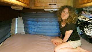 GGC  2  Campervan window insulation and AC cover [upl. by Odnalo]