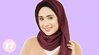 5 Cutest Ways to Wear Your Hijab  Style Lab [upl. by Drobman]