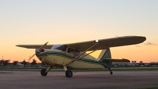 1946 Stinson 108 Voyager Airplane [upl. by Adekam77]