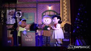 Its the Merriest Christmas Show Ever Charlie Brown  Knotts Merry Farm [upl. by Atrice316]