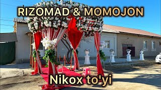 Xudayberganovlar sulolasiRizomad va Momojonnikox toyiAylanishmasiALIXON efirda [upl. by Rehteh]