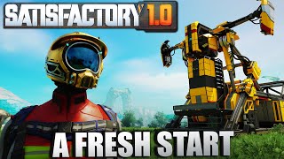 Starting The PERFECT Satisfactory 10 Run Lets Play Ep1 [upl. by Aztiram791]