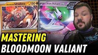 New Bloodmoon Ursaluna Iron Valiant ex Pokemon TCG Deck [upl. by Adnorrehs]