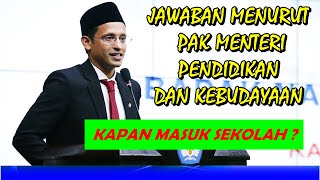 Kapan Masuk Sekolah Tahun Ajaran 2020 2021 [upl. by Risan660]