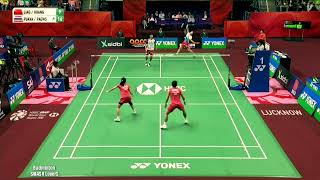 D PUAVARANUKROHS PAEWSAMPRAN bt LIAO Pin YiHUANG Ke Xin SYED MODI INDIA INTERNATIONAL MD SemiFinal [upl. by Bilek]