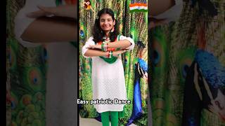 Easy patriotic Dance for kids Best Republic day Dance mix song Dance youtubeshorts [upl. by Llenrac740]