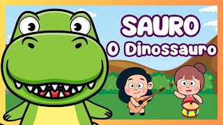 Sauro O Dinossauro  Música Infantil  Ursinho Pua Pua [upl. by Adnorat83]