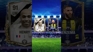 🇫🇷 Henry vs Benzema 🇫🇷 eafc fifa eafcmobile fifamobile fcmobile eafc24 vs shorts football [upl. by Hetti485]