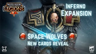 Space Wolves NEW CARDS REVEAL  The Horus Heresy Legions [upl. by Bigler]