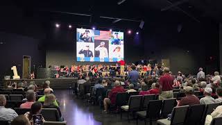 Granbury Community Band Patriotic Concert 2024 Part 8 [upl. by Ralat383]