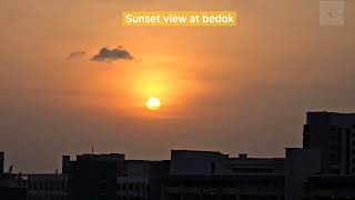 Sunset view at bedok [upl. by Hausner]