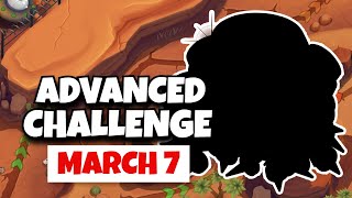 BTD6 Advanced Challenge  Tewtiys Challenge  March 7 2024 [upl. by Laumas927]