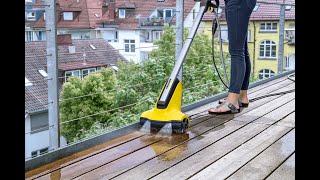 Lavasuperfici elettrico Karcher PCL 4 per pulizia esterni [upl. by Jezabelle227]