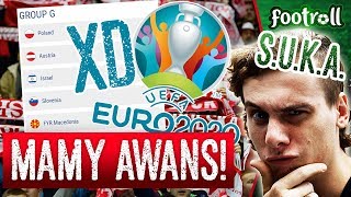 Eliminacje EURO2020  MAMY AWANS xD [upl. by Rock]