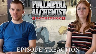 Fullmetal Alchemist Brotherhood Episode 5 quotRain of Sorrowsquot  ReactionReview [upl. by Lindo674]