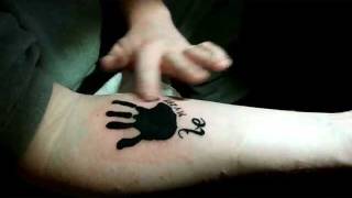 How to make a simple tattoo [upl. by Sowell]