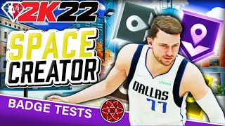 2K22 Best Playmaking Badges  How to Dribble with Space Creator Badge [upl. by Eduard]