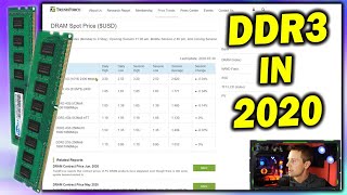 Why is DDR3 RAM more expensive than DDR4 in 2020 [upl. by Ylro]