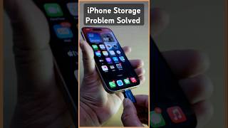 iPhone Storage Problem Solved shorts youtubeshorts [upl. by Anaitsirhc320]