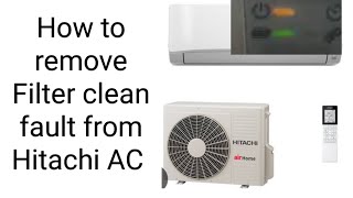 How to Reset Your Hitachi AC Filter Alarm [upl. by Beaufert]