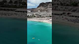 Playa de Amadores Puerto Rico Gran Canaria beach strand sonne urlaub meer travel grancanaria [upl. by Normandy752]