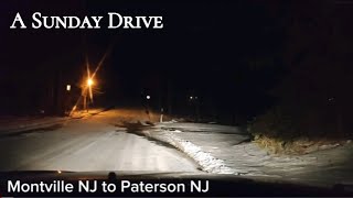 Fred Drives Montville NJ to Paterson NJ by night [upl. by Eserahs]