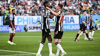 Newcastle United 3 Aston Villa 3  Premier League Summer Series Highlights [upl. by Thant538]