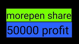 morepen lab share news todaymorepen lab share targetmorepen lab share review [upl. by Ynatsed]