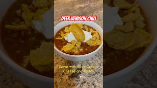 Deer Venison Chili  Just In Time For Fall [upl. by Liagibba505]