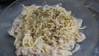 SPAGHETTI CARBONARA tanpa telur creamy banget [upl. by Nerraw411]