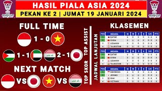 Hasil Piala Asia 2024 Hari Ini  Indonesia vs Vietnam  Klasemen Piala Asia Qatar 2024 Terbaru [upl. by Covell851]