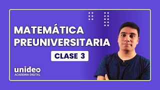 Curso de Matemática Pre Universitaria  Clase 3 [upl. by Teddi]