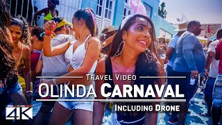 【4K】Carnaval de Olinda 2020  Pernambuco BRASIL  UltraHD Travel amp Drone Video [upl. by Ainesell]