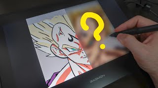 Je Redessine Vegeta En Réalisme [upl. by Ulick]