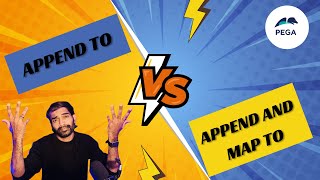 Append Vs Append and Map To  Data Transform in Pega  Interview Questions [upl. by Edla167]