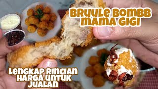 Viral  RESEP BRULEE BOMB LENGKAP CABE KERING amp CHEESE SAUCE  Ide Jualan Kekinian Ala Mama Gigi [upl. by Adnilim]