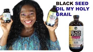 BLACK SEED OIL 3 MONTHS REVIEW HEAVEN SENT BLACK SEED OIL [upl. by Phillie]