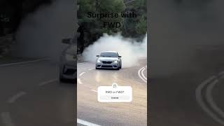 RWD vs FWD a never ending comparison bmw hyundai drifting cars carstunts [upl. by Misab]