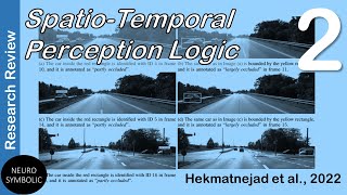 Pt 2 SpatioTemporal Perception Logic [upl. by Laszlo631]