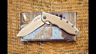 Unboxing Zero Tolerance 0562TI Hinderer Knife 35quot CPM20CV Blade Titanium Handles [upl. by Killion]