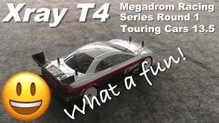 Xray T4  Qualifier 3 Touring Cars 135  Megadrom Racing Series 1 [upl. by Fleisher843]