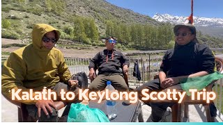 Kalath to Keylong Day2  Scotty Ride  Tibetan vlogger [upl. by Marvin]