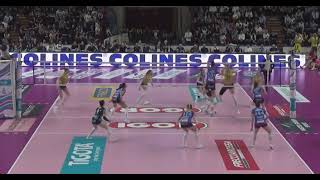 Kelsey Robinson  Conegliano vs Novara  Volleyball Highlights Game 2 amp 3 [upl. by Einnoj]