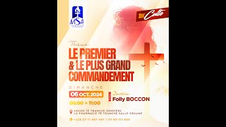 LE PREMIER ET LE PLUS GRAND COMMANDEMENT DOCTEUR Folly BOCCON [upl. by Ahsinrad]