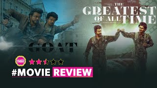 GOAT Movie Review in Hindi  Thalapathy Vijay  Sneha  Venkat Prabhu  Prabhudeva  Yogi Babu [upl. by Huntley]