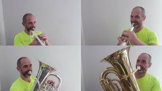 La Force Du Destin for Brass quartet [upl. by Gagliano]