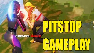 PITSTOP SKIN Game Play in Fortnite Zone Wars [upl. by Ayk743]