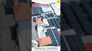 600 KW Solar Power System at the Poona Club  Aerial View [upl. by Gayle]